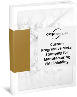 Custom Progressive Metal Stamping for Manufacturing EMI Shielding eBook